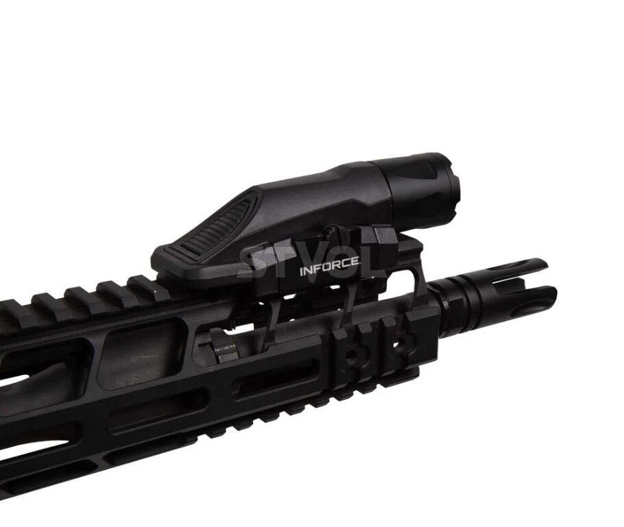 Підствольний ліхтарик INFORCE WML, Black Body, Primary LED: White; Secondary LED: IR Gen3 фото 4