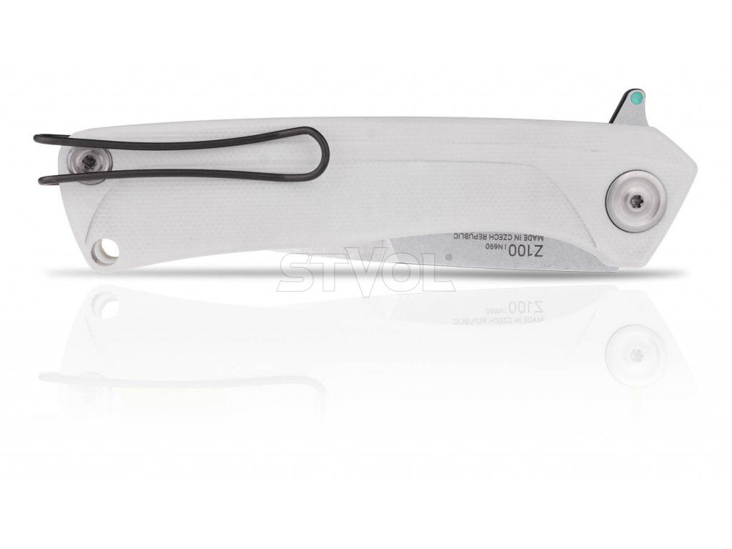 Нож Acta Non Verba Z100 Mk.II,  liner lock, белый Фото 4