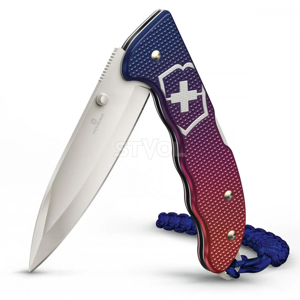 Нож Victorinox Evoke Alox, сине-красный Фото 4