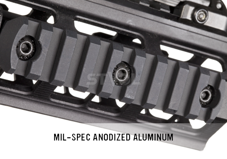 Планка Пікатінні Magpul Aluminum 9 Slots M-Lok System фото 8