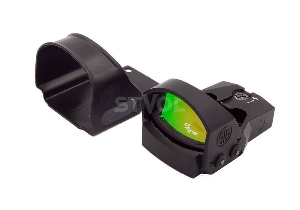 Прицел коллиматорный Sig Optics ROMEO1PRO, 1x30MM, 3MOA, Steel Shroud, 1.0 MOA ADJ Фото 4