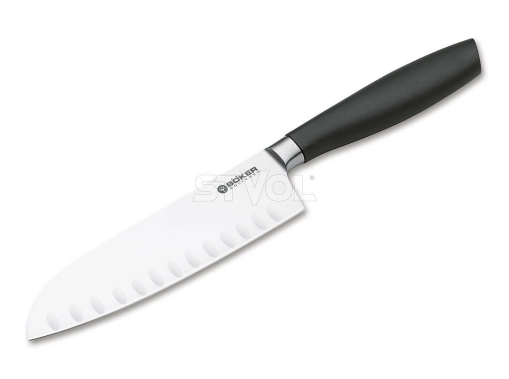 Кухонний ніж-сантоку з повітряними кишенями Boker Core Professional фото