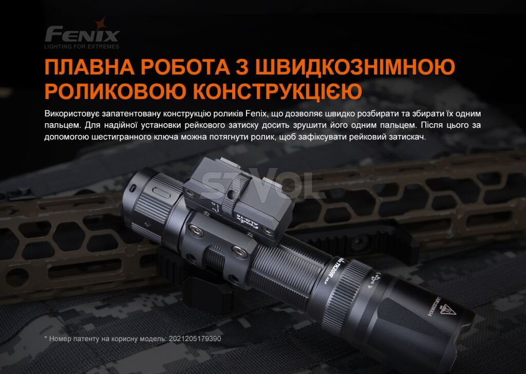 ALG-16 Кріплення на зброю для ліхтарів Fenix ALG-16 фото 6
