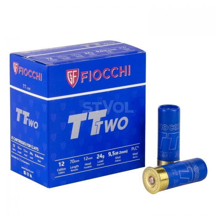 Патроны гладкоствольные Fiocchi TT Two 12/12/70 №9.5, 24 г Фото 2