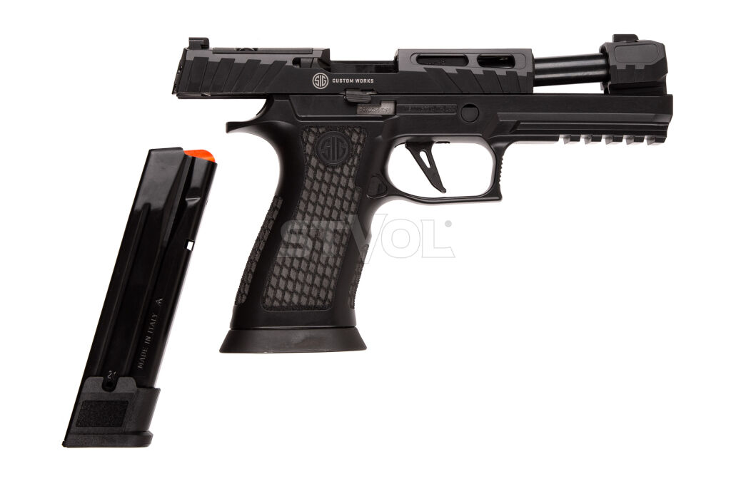 Пистолет спортивный Sig Sauer P320 Spectre Comp Blackout OR 9мм Фото 9
