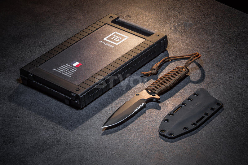 Ніж Tb Outdoor "Maraudeur", MOX, G10, хакі, кайдексні піхви фото 7
