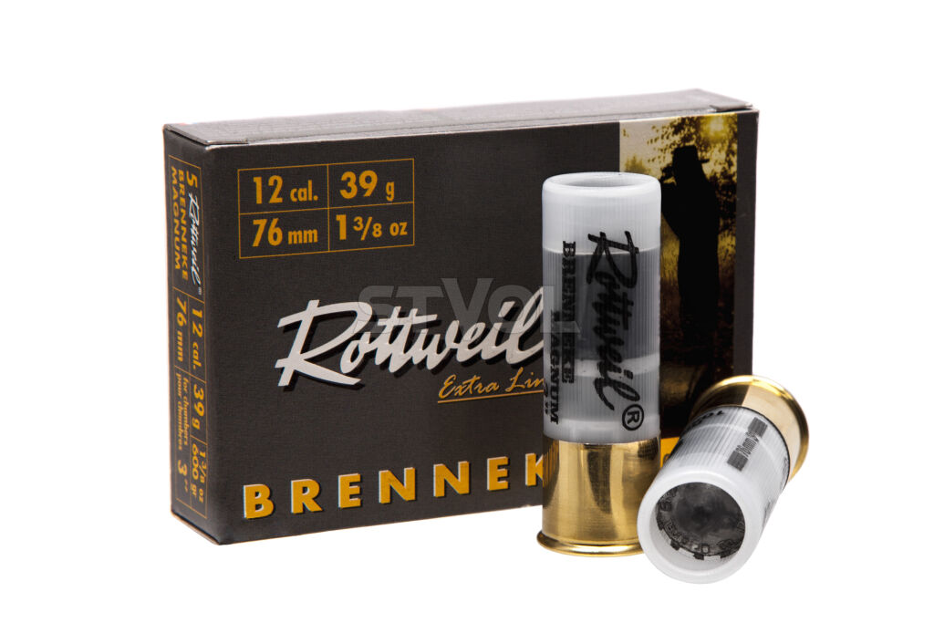 Набої мисливські Rottweil BRENNEKE Magnum 12/76, куля Brenneke 39 г фото