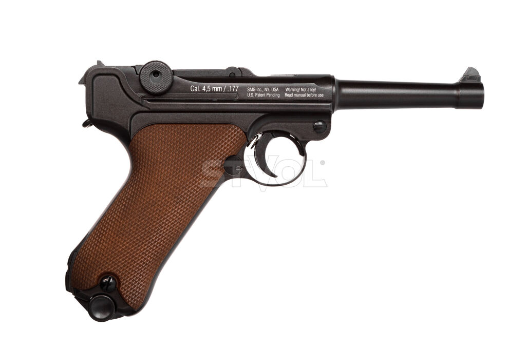 Пістолет пневматичний Gletcher P 08 Blowback (Parabellum) фото 2