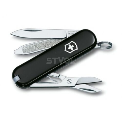 Ніж Victorinox Сlassic SD чорний фото