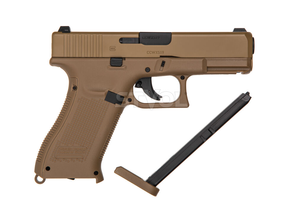 Пневматичний пістолет Umarex Glock 19X Non- Blowback кал.4,5мм фото 4