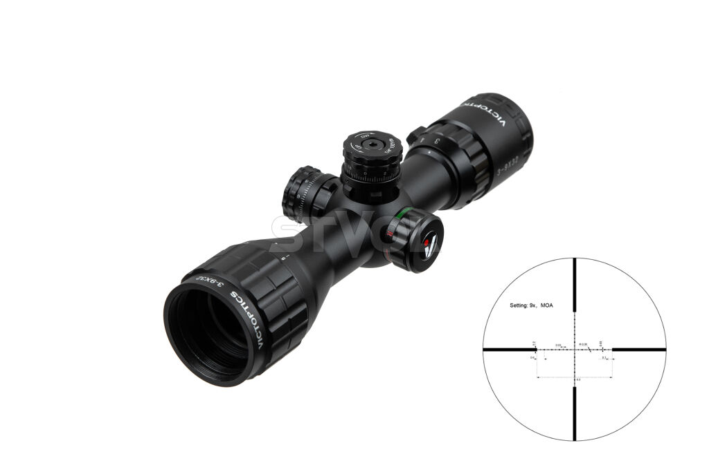 Приціл оптичний Vector Optics C3 3-9x32 (25,4 мм) illum. SFP фото