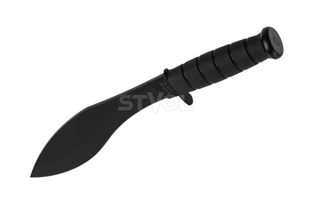 Кукрі-мачете Ka-Bar Combat Kukri, чорний, нейлоновий чохол # фото