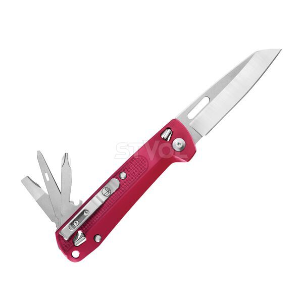 Ніж-мультитул Leatherman Free K2 Crimson фото