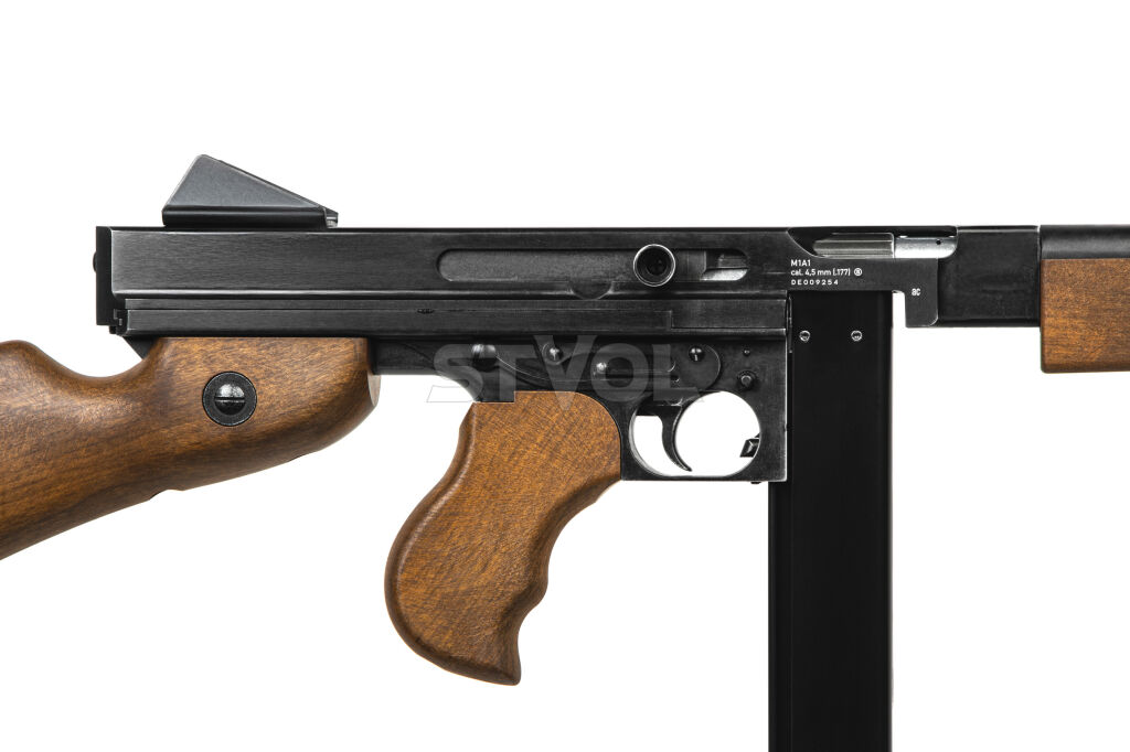 Пневматичний пістолет - кулемет Umarex Legends M1A1 Blowback Full Auto  кал.4,5мм фото 3