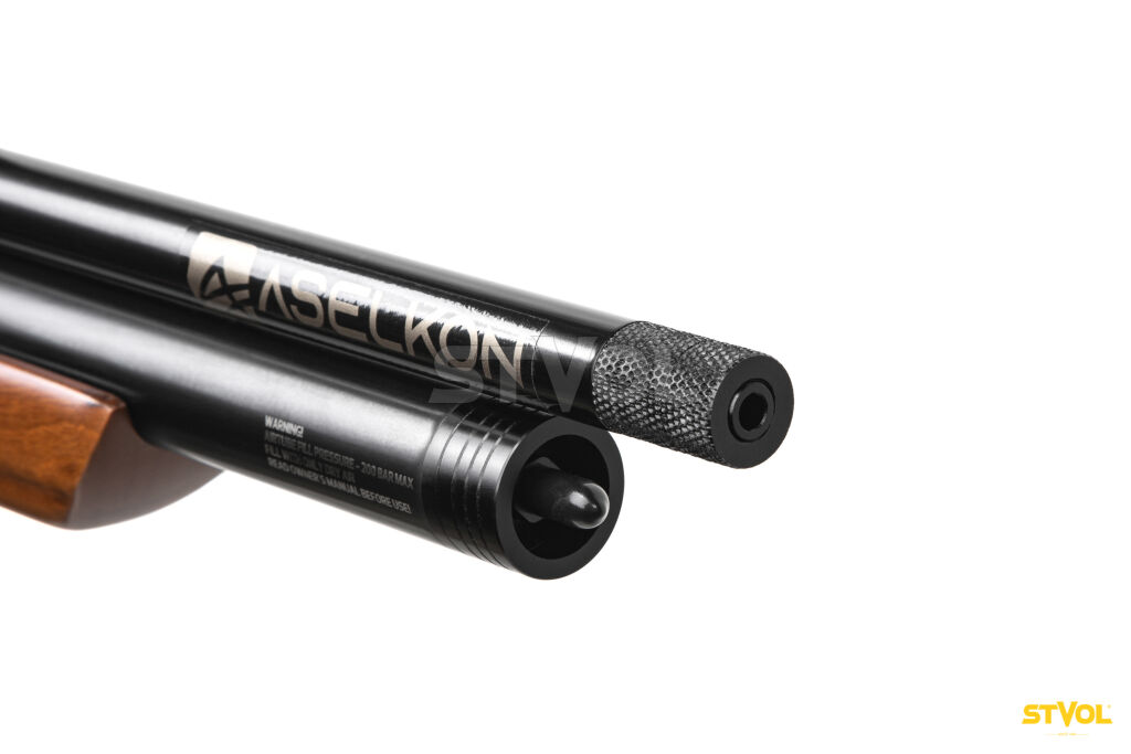 Пневматическая PCP винтовка  Aselkon MX7 Wood  кал. 4.5 дерево Фото 5