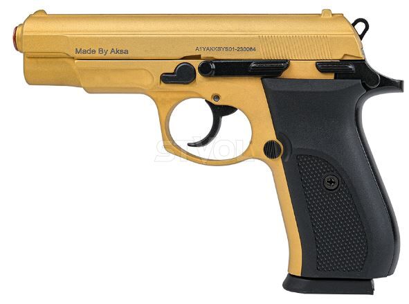 Пистолет сигнальный Aksa Arms cal.9 PAK (CZ) Gold