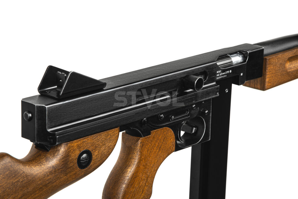 Пневматичний пістолет - кулемет Umarex Legends M1A1 Blowback Full Auto  кал.4,5мм фото 4