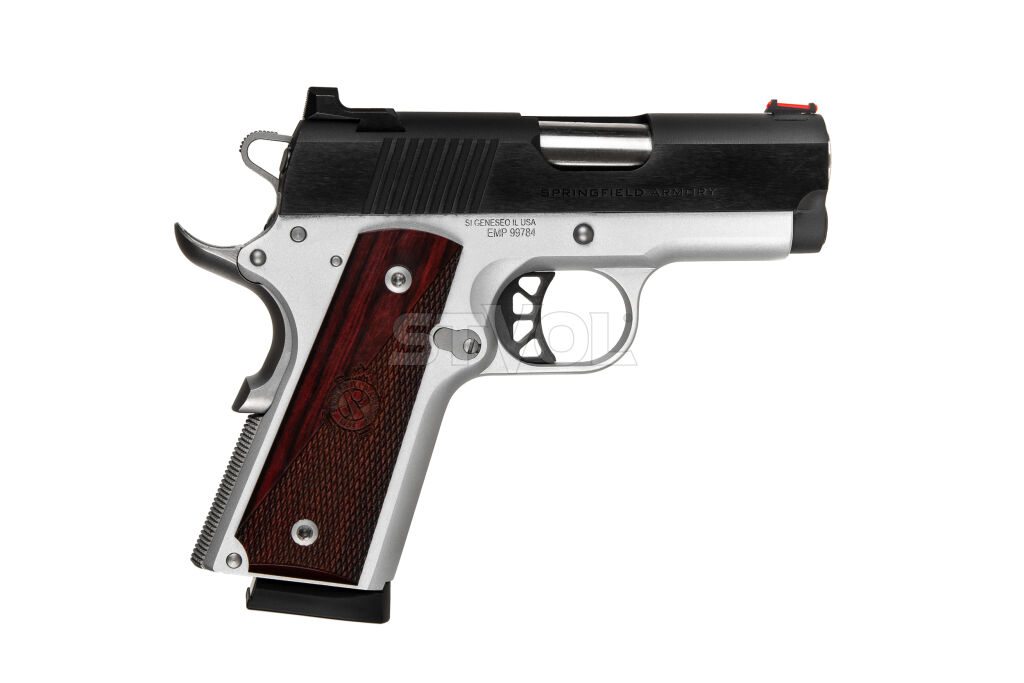 Пистолет спортивный Springfield 1911 Ronin EMP 9mm 3" Stainless Фото 3
