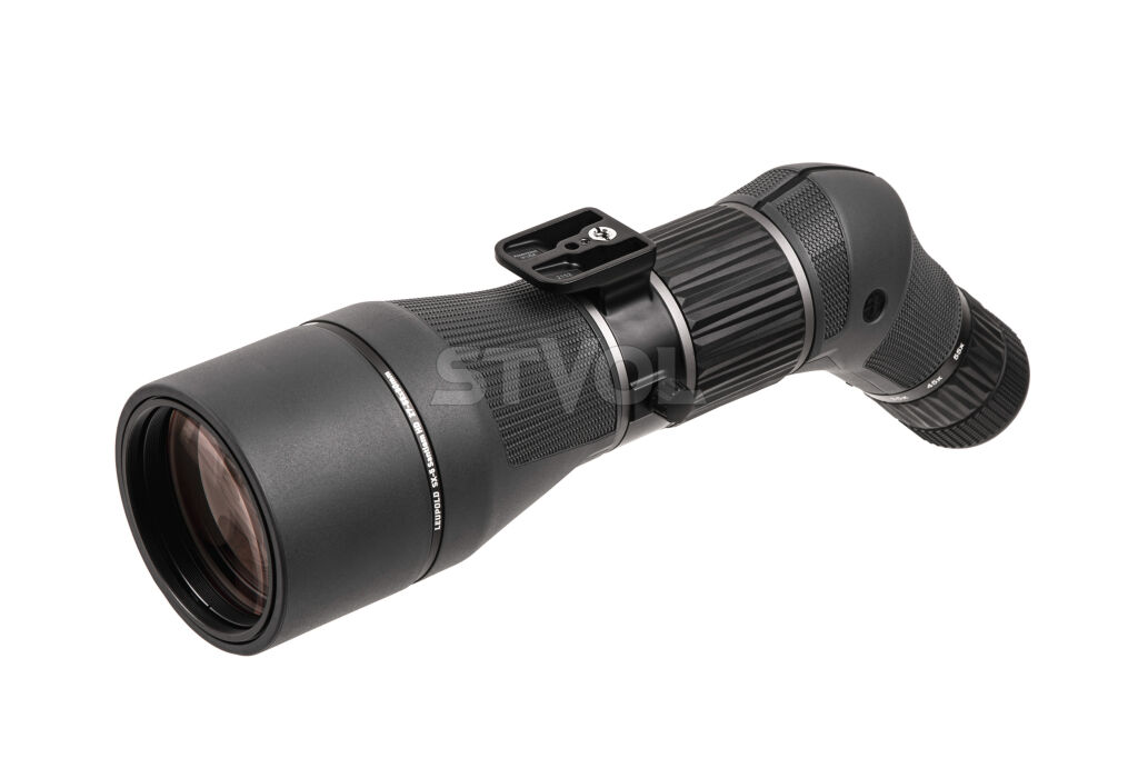 Труба підзорна Leupold SX-5 Santiam 27-55x80 кутова темно-сіра фото 5