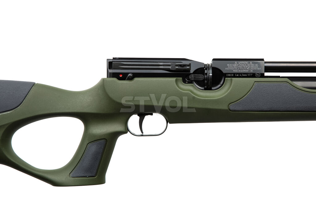 Пневматична редукторна РСР гвинтівка Weihrauch HW 100 T Synthetic stock кал. 4,5 фото 3