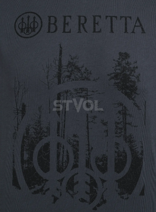 Футболка чоловіча Outline "Beretta" (ebony) фото 2