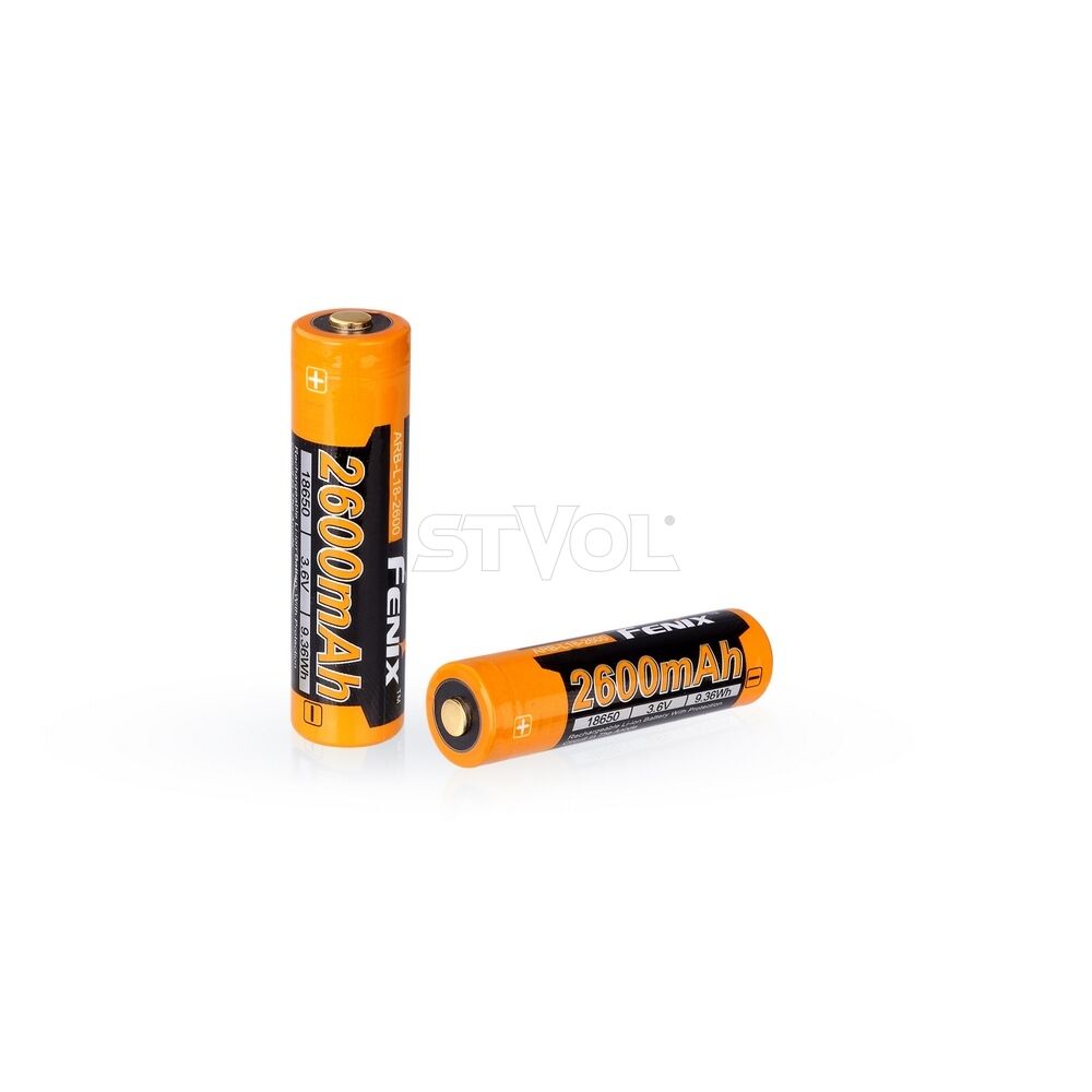 Акумулятор 18650 Fenix ​​2600 mAh фото