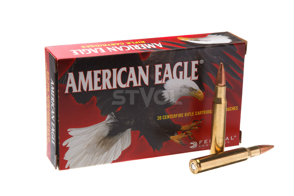 Патрон нарезной Federal American-Eagle 30-06 FMJ BT 9,7гр (150GR)