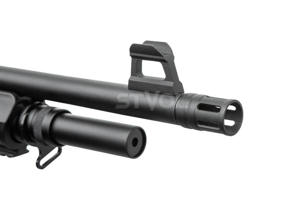 Рушниця мисливська BESTHUGLU BA112 TELESCOPIC BLACK, кал. 12, 18,5" фото 5