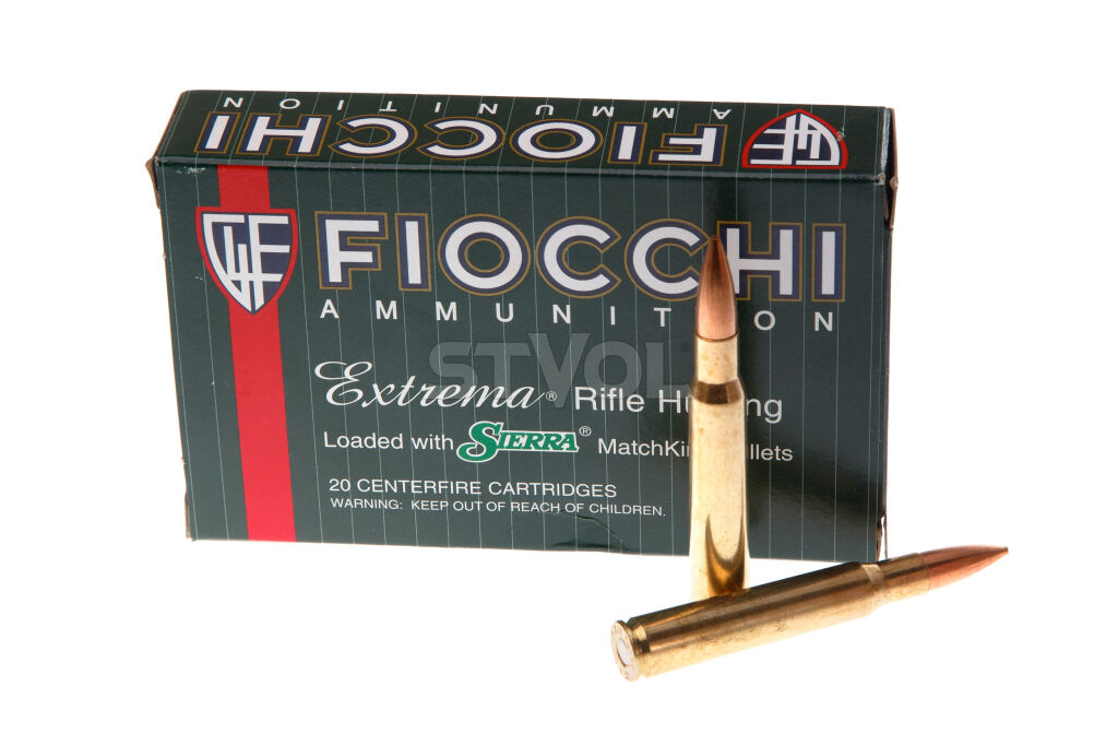 Патрон нарезной Fiocchi 30-06 Springfield Siera MK HPBT, 10.89 г (168 Gr)