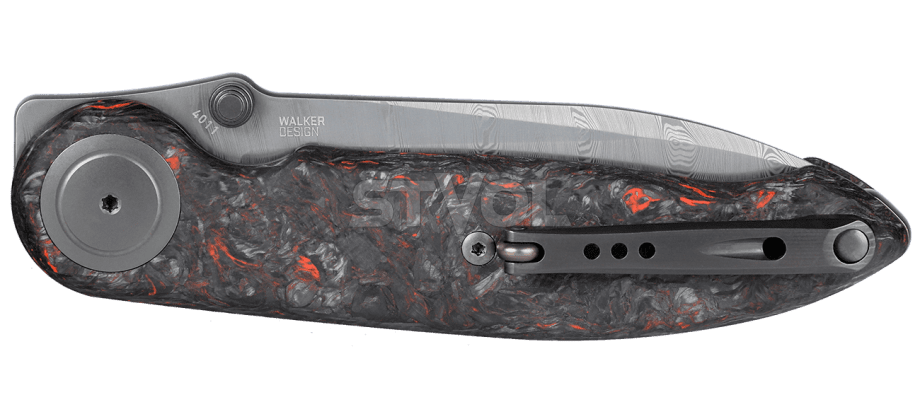 Ніж CRKT "Pursue Black Orange" фото 2