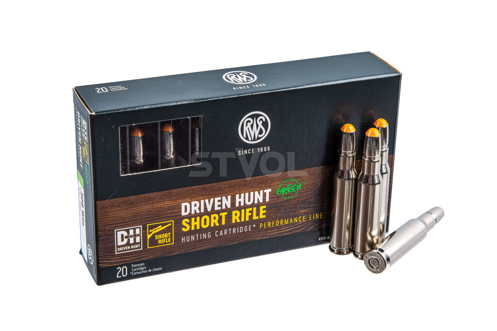 Патрон нарезной RWS .308 Win. Driven Hunt Short Rifle Performance Line 9.7g / 150gr 20 шт./уп.