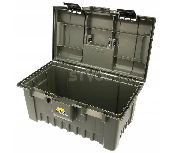 178100 Ящик Plano Shooters Case XL, з підставкою для зброї, зелений фото 8