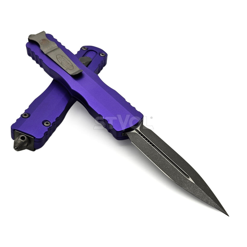 Ніж Microtech Dirac D/E OTF, Apoc Purple фото 4