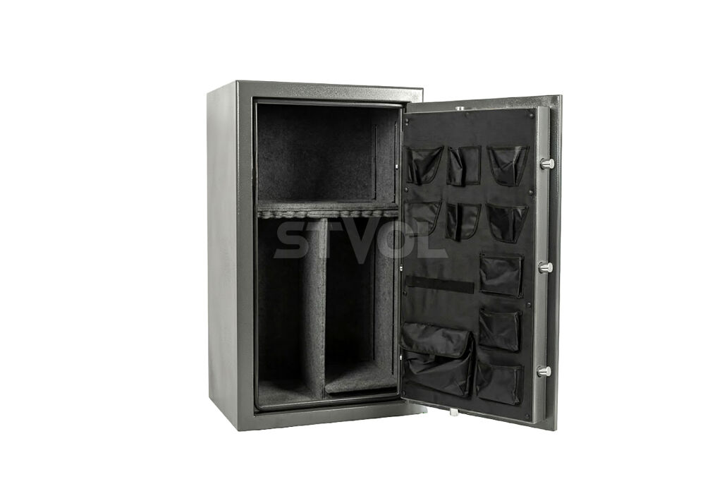 Вогнетривкий (60 хв) водостійкий (72 год) збройовий сейф (premium) MaxSafes з ел.з. фото 2