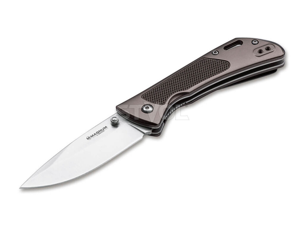 Ніж Boker Magnum "Advance Checkering Dark Bronze" фото