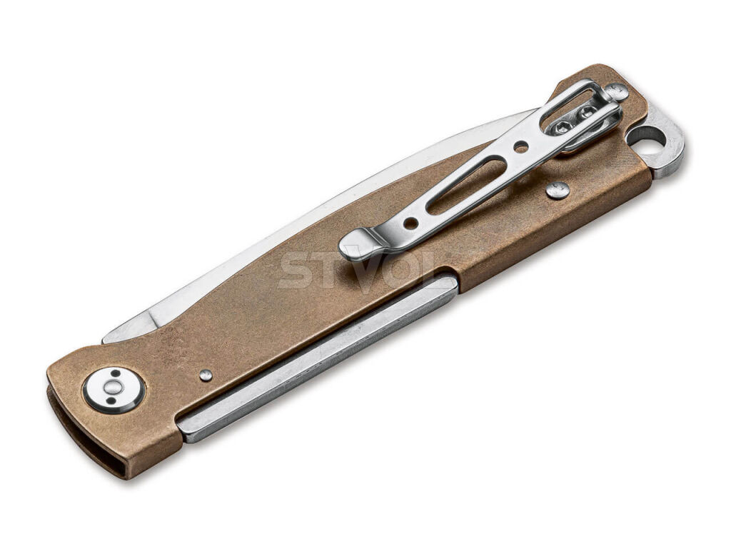 01BO853 Ніж Boker Plus "Atlas Brass" фото 2