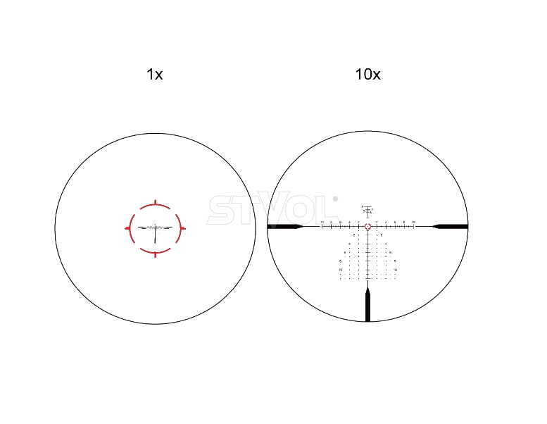 Приціл оптичний Vector Optics Continental X10 1-10x28 (34 мм) ED FFP illum. VET-RAR 2 фото 2