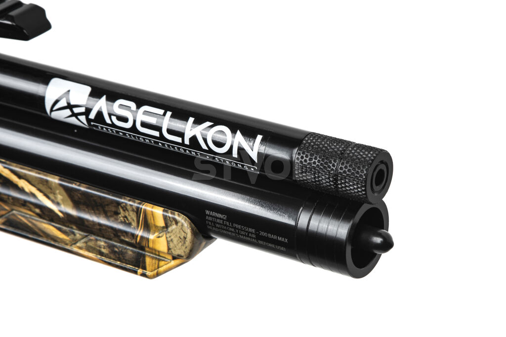 Пневматическая Редукторная PCP винтовка  Aselkon MX10-S Camo Max 5  кал. 4.5 Фото 7