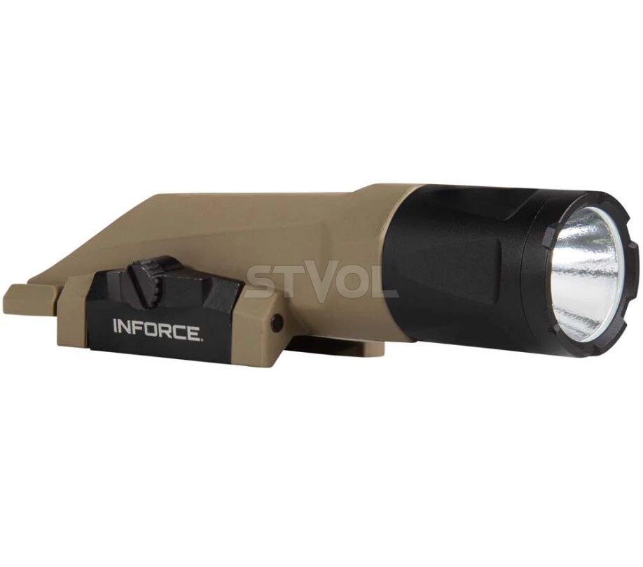 Підствольний ліхтарик INFORCE WMLX, Flat Dark Earth Body, White LED Gen3 фото
