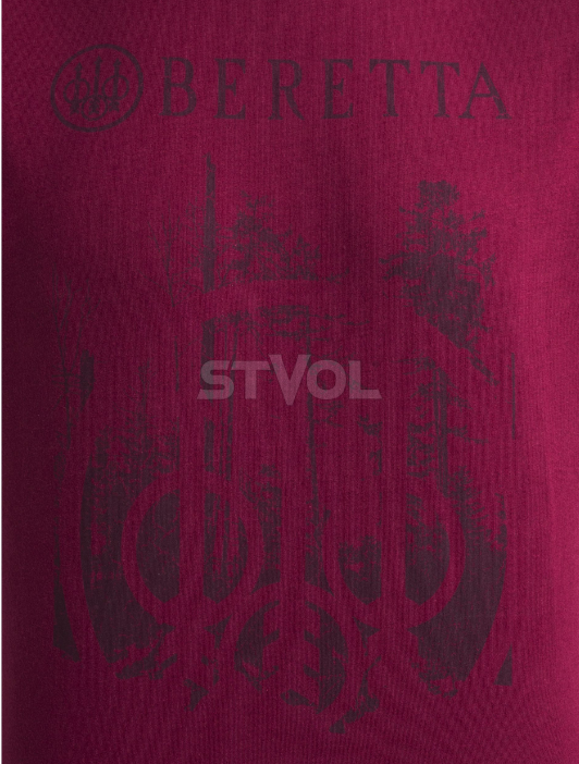 Футболка чоловіча Outline "Beretta" (cordovan spirit) фото 4