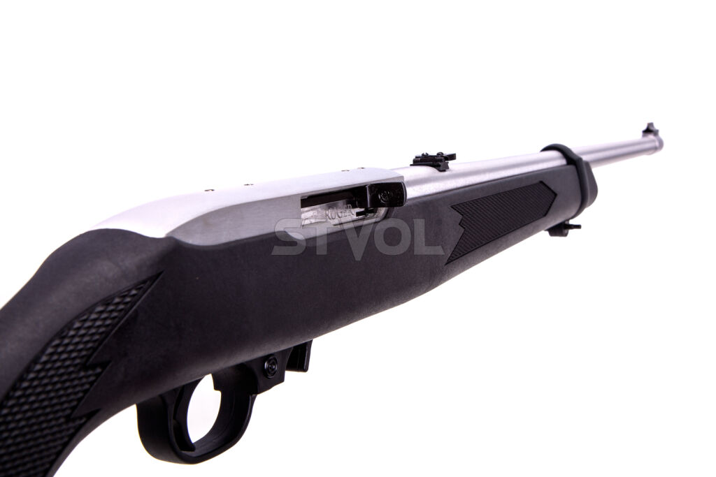 01256 Карабин нарезной RUGER "10/22"Carbine 22LR Synthetic, Stainless Steel 18.5'' Фото 7