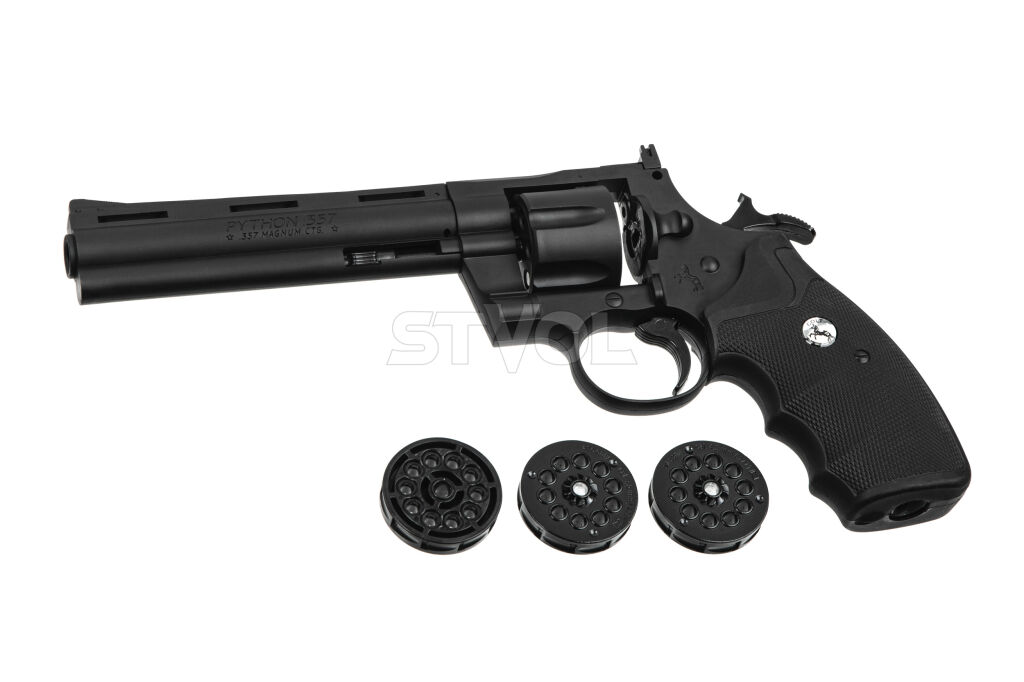 Пневматичний  револьвер Umarex Colt Python 6" кал. 4,5 мм фото 3