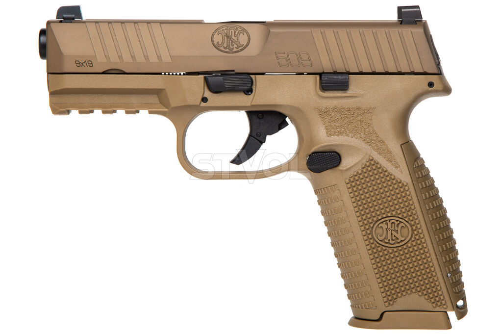 Спортивный пистолет FN509 FDE 9 мм coyote