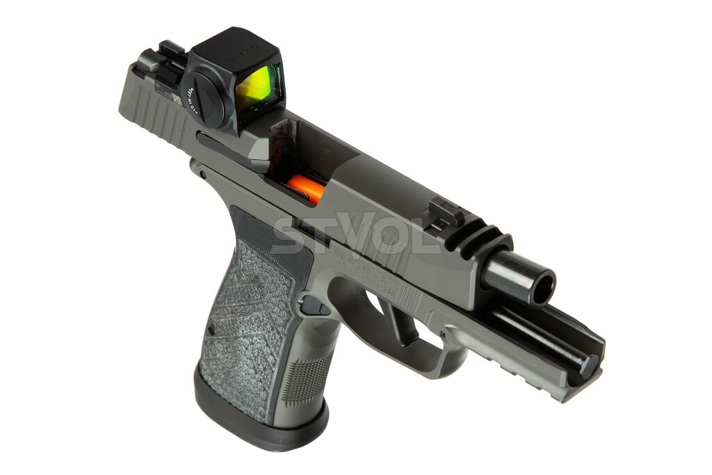 Пистолет спортивный Sig Sauer P365 AXG LEGION 9мм, прицел ROMEO X COMPACT, (3) 17RD STEEL MAG, GRAY Фото 5