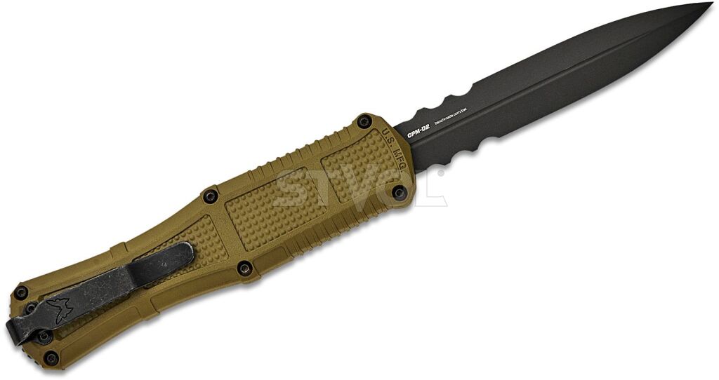 Нож Benchmade "Claymore" OTF Auto, зеленый Фото 2