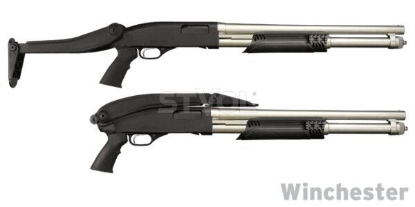 Приклад тактичний ATI складається наверх для Mossberg / Remington / Winchester фото 15