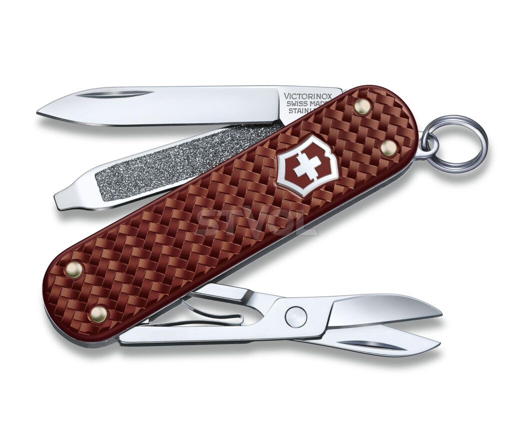 Ніж Victorinox Classic SD Precious Alox Hazel Brown фото