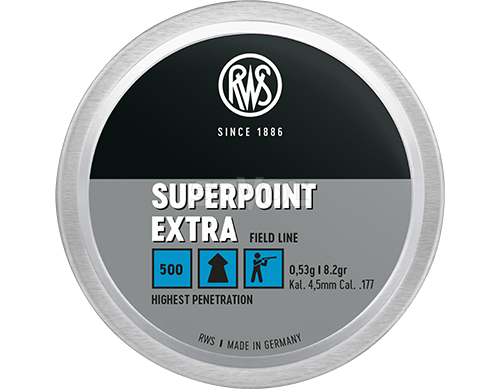 Пульки RWS SuperPointExtra 0,53 гр.500 шт кал.4,5 мм