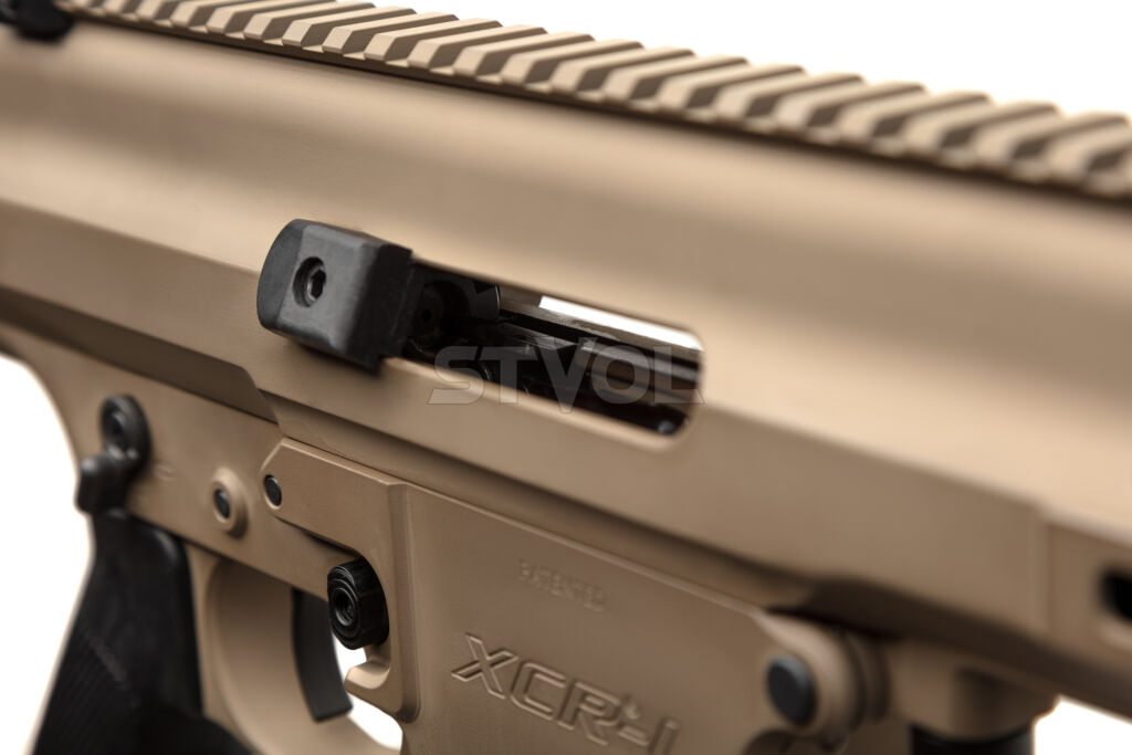 Карабін нарізний Robinson XCR-L 223REM 18,6" Gas Piston 1:7 Heavy M-Lok FDE фото 8