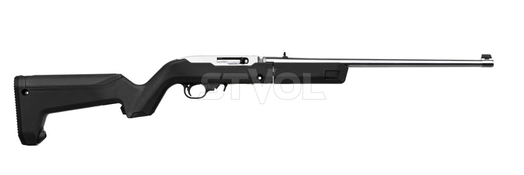 11100MB Карабін нарізний RUGER K10/22-TD Synthetic, Stainless Steel 22LR Backpacker Black фото